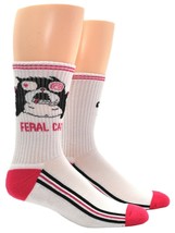 Exploding Kittens Feral Cat Crew Socks - £7.86 GBP