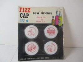Original Fizz Whiz Bottle Caps SET 4 Grand Canyon Arizona Hong Kong 7873 - $55.92
