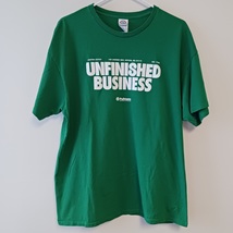 T Shirt NBA Boston Celtics Basketball Unfinished Business Adult Size XL - £11.98 GBP