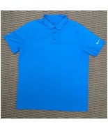 Nike Golf Dri-FIT Polo Shirt Light Blue XL Caledon Woods Club Standard Fit - €16,95 EUR