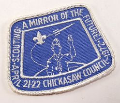 Vtg Mirror 1972 April 21-22nd Chickasaw Council Boy Scouts of America BS... - $10.81 CAD