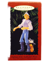 Hallmark Keepsake Captain John Smith &amp; Meeko Disney Christmas Ornament 1995 - £8.76 GBP