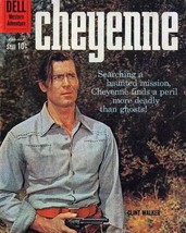 Cheyenne vintage Dell comic book cover art Clint Walker 8x10 inch photo - £7.62 GBP