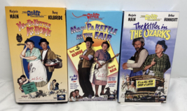 MCA  Universal Lot of 3 Adventures of Ma and Pa Kettle VHS video Tapes - £9.53 GBP