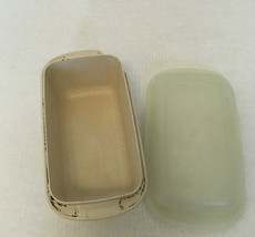 vintage Tupperware ovenware bread meatloaf pan with plastic lid  - $372.24 MXN
