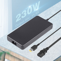 20V 11.5A 230W Slim Tip Ac Adapter For Lenovo Thinkpad P70 Gx20L29347 4X20E75111 - £43.24 GBP