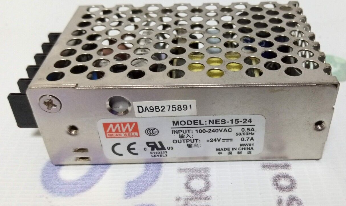 Mean Well NES-15-24 Industrial Switching Power Supply 24V NES1524 - $120.00
