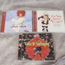 Christmas CD 3  Bette Midler Cool Yule Zat You Santa Claus Yule B&#39;Swingin - £14.82 GBP
