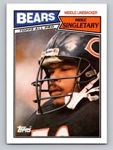 Mike Singletary #58 1987 Topps Chicago Bears - £1.55 GBP