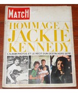 Paris Match #766 1963 Jfk Jackie Kennedy Vintage Magazine - £9.67 GBP