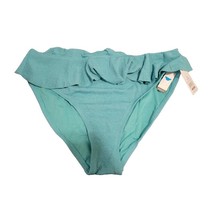 NWT Time and Tru Xl 16-18 Teal High Waist Cheeky Fit Swim bikini bottom - $9.00