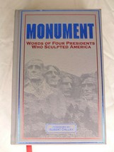 Monument: Words of Four Presidents Who Sculpted America - Hardcover w/ Bookmark - £9.61 GBP
