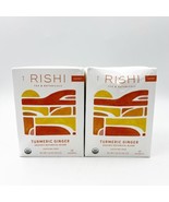 Rishi Tea Turmeric Ginger Herbal Tea, 15 Sachet Bags, 1.74OZ (Pack of 2)... - £19.65 GBP