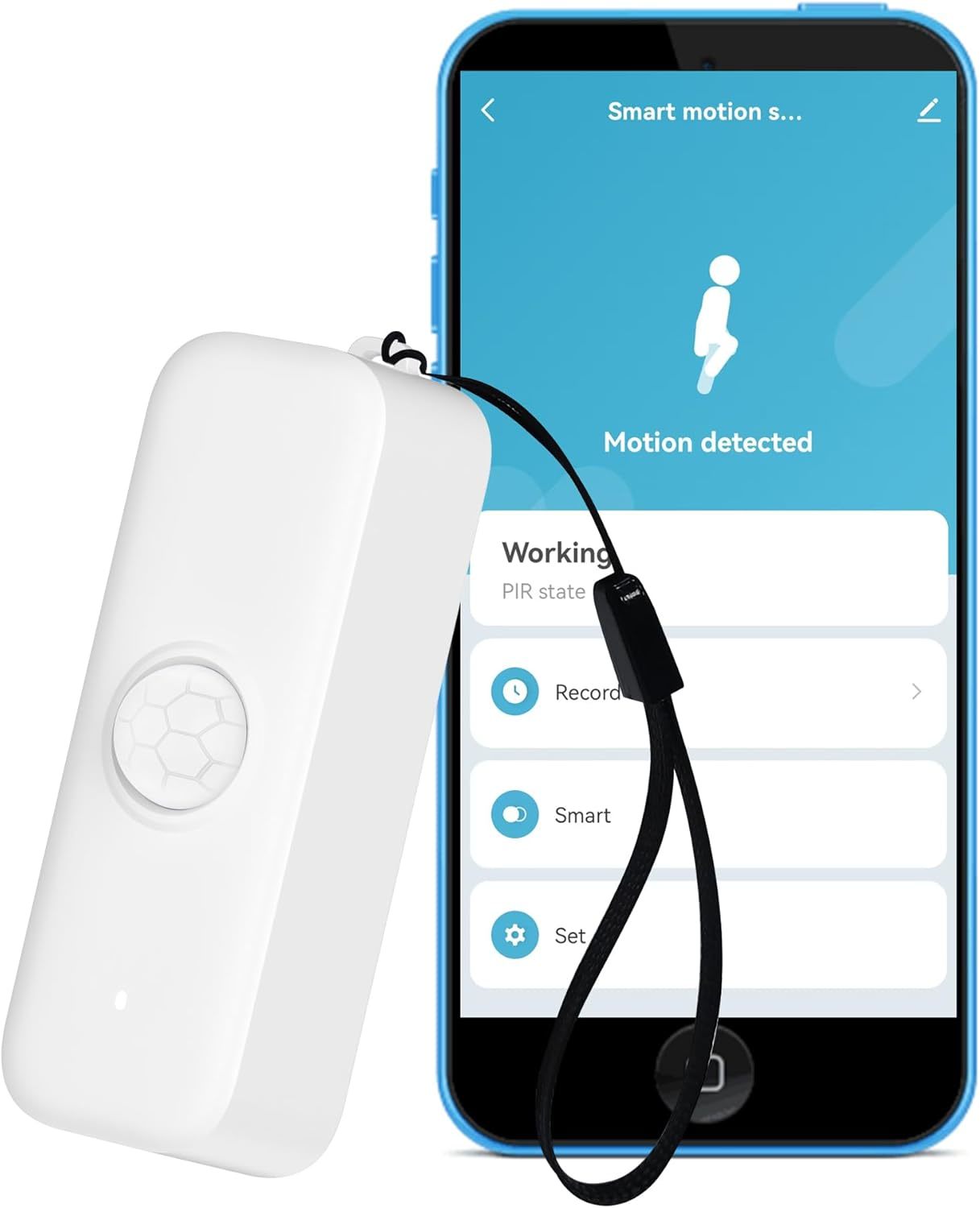 Wi-Fi Motion Sensor: Smart Motion Detector Pir Infrared Motion Sensor, 1... - $40.96