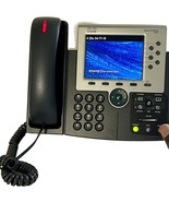 Cisco 7965G IP VoIP PoE Business Office Telephone Phone - Gray Tested w/... - $575.31 MXN