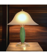 Beautiful Country House Table Lamp Glass Body - $543.73 CAD