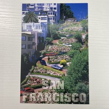Lombard Street San Francisco Postcard In Full Bloom - $2.34