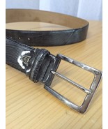 Paolo Da Ponte Mens Belt Italy Gray Leather Belt NWT $195 - £39.11 GBP