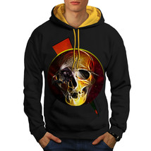 Wellcoda Tarantula Spider Skull Mens Contrast Hoodie, Beast Casual Jumper - £31.13 GBP