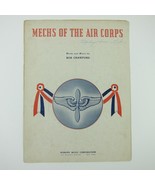 Sheet Music Mechs of the Air Force US Military Song Robert Crawford Vint... - £23.97 GBP