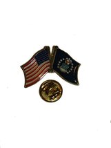 USA American U.S. Airforce Flag Bike Motorcycle Hat Cap lapel Pin Vivid Color an - £3.37 GBP