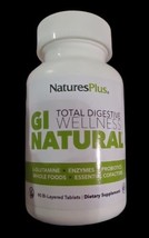 NaturesPlus GI Natural Total Digestive Wellness - 90 Veg Tablets Expires 3/2024 - $28.70