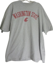 Champs Washington State Cougars T-Shirt Mens XL Gray Tee Red Graphic - $8.86
