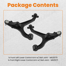 Pair Front Lower Control Arms For 2005-2010 Jeep Grand Cherokee Commander - £276.15 GBP