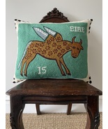 Winged Ox Stamp Cushion Cover - £68.10 GBP