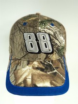 NASCAR Dale Earnhardt Jr #88 Blue &amp; Camouflage Strapback Trucker Hat - New! - £15.12 GBP
