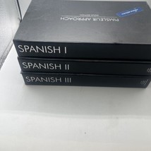 Pimsleur Approach Spanish 1 - II-III Gold Edition Each 16-CDs Box, 30 lesson - £45.09 GBP