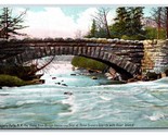 Goat Island Stone Arch Bridge Niagara Falls New York NY UNP DB Postcard N23 - $3.02