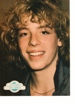 Leif Garrett John Travolts teen magazine pinup clipping curly hair gold ... - £2.75 GBP