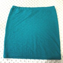 Candies Womens Sz S Teal Form Fitted Pencil Skirt 95% Polyester  - £11.86 GBP