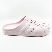 Adidas Adilette Clog Pink White Mens Comfort Sandals GZ5888 - £27.83 GBP