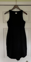 Prana Emerald Lake Dress SMALL S black curve hem performance dress high ... - $29.67