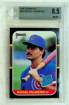 1987 Donruss Baseball Rookie Card - Rafael Palmeiro #43 -BGS 8.5 NEAR MINT-MINT+ - $9.31