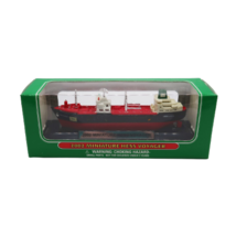 2002 miniature Hess Voyager large boat ship freight carrier toy model NIB - $14.99
