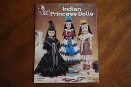 Annie&#39;s Attic Indian Princess Doll Clothes Plastic Canvas Leaflet 871532 - £7.52 GBP