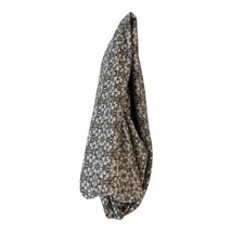 Pure Jill Brown &amp; White Geometric Infinity Scarf | One Size | Made in Pe... - $391.44 MXN
