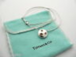 Tiffany &amp; Co Silver 18K Gold Etoile Necklace Gemstone Peridot Sapphire Gift Love - £547.02 GBP