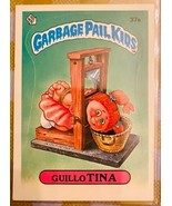 1985 Garbage Pail KIDS SeRiEs OnE : (37/a) guilo TINA  *VintAGe* NEAR MINT - €50,85 EUR