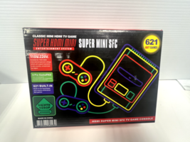 Brand New In Box Super Hd Mini Hd Super Mini Sfc Tv Game Console 621 Games!! - £27.76 GBP