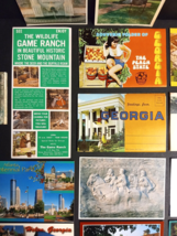 Georgia GA Souvenir Postcard Folder Vtg Ephemera Lot (32 pieces) Stone M... - $19.99