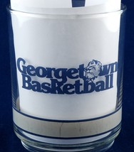 Georgetown Ten Years Big East Basketball 12-oz Drink Glass Getty Oil 1989 Libbey - £7.86 GBP