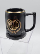 ASAE ( Now ASABE) Membership Achievement coffee cup mug Black Gold VHTF - $31.75