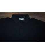 VINTAGE 1980&#39;s LEVI&#39;S  POLO T-Shirt MENS XL Black Levi Strauss - $33.83 CAD