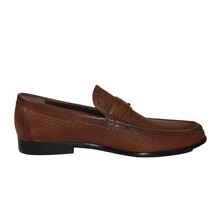Men's Shoes Steve Madden Soft Woven Leather upper Slip On Chivan Tan image 12