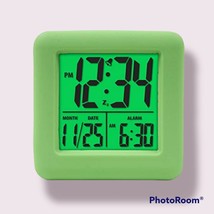 70909 Equity by La Crosse Soft Cube LCD Digital Alarm Clock - £13.52 GBP