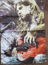 Kurt Cobain Live Concert Flag - 2ft x 3ft - $25.00